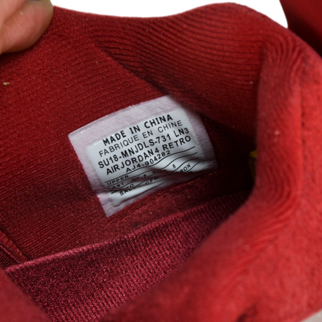 AJ4 Retro 'Oklahoma Sooners PE'