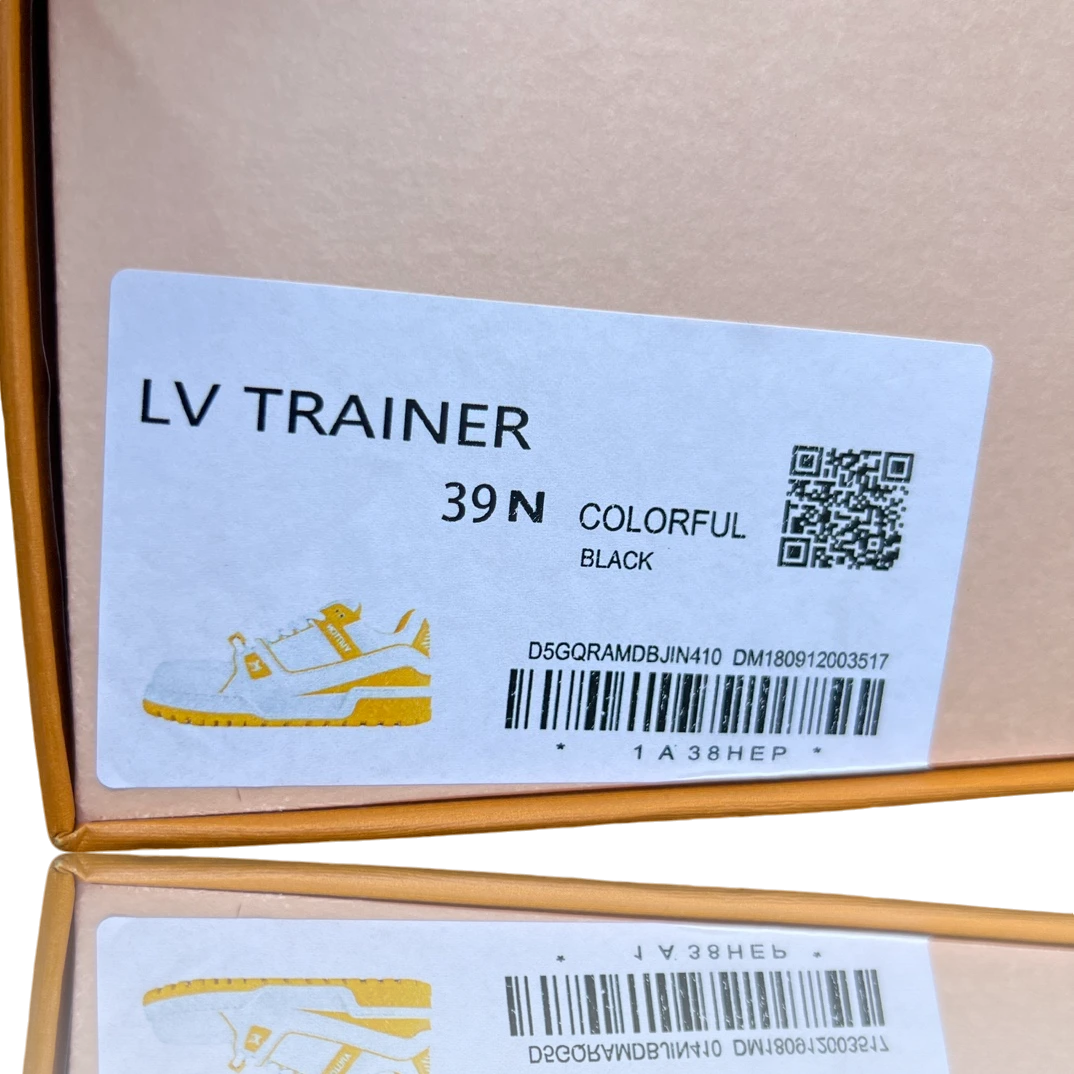 Louis Vuittоп Trainer Maxi 'White Yellow'