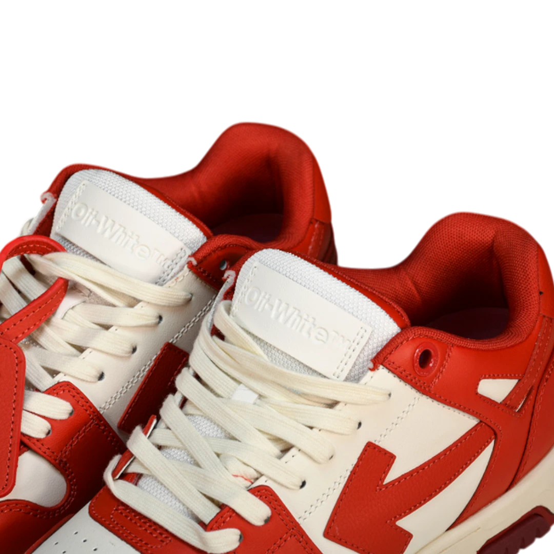 Off-White Out Of Office Low Top 'White Red'