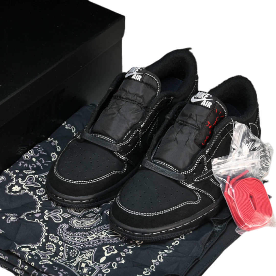 Travis Scott x AJ1 Low OG SP 'Black Phantom'