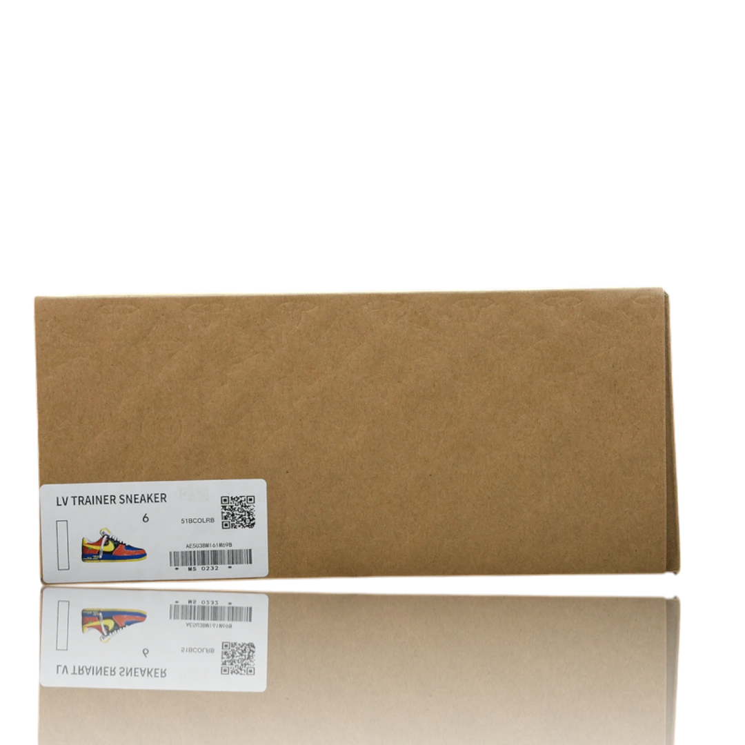 Louis Vuittоп x AF1 By Virgil Abloh 'Red Blue Yellow'