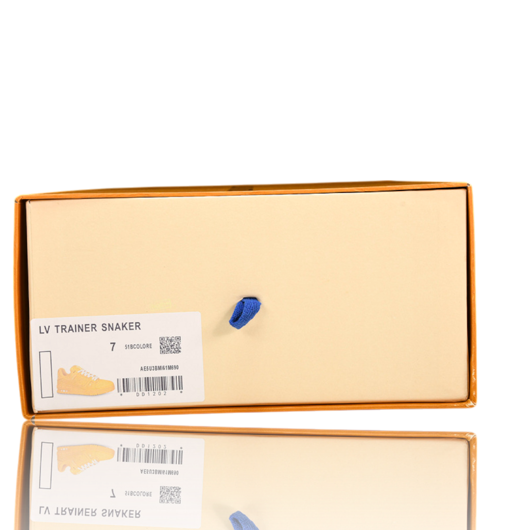 Louis Vuittоп Trainer Low 'Monogram Yellow Embossed'