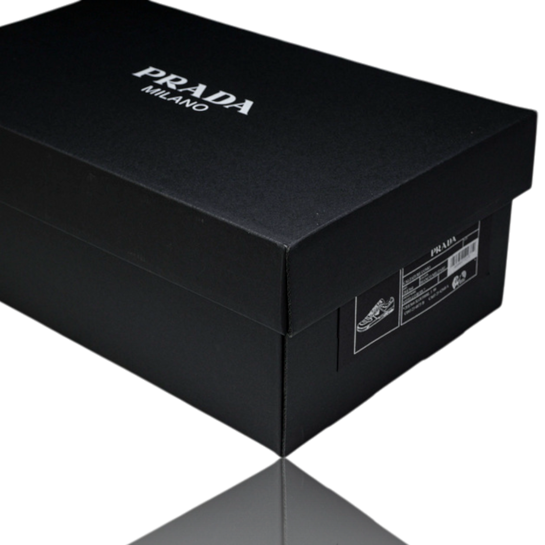 Prada Downtown Sneaker 'White Lacquer Red'