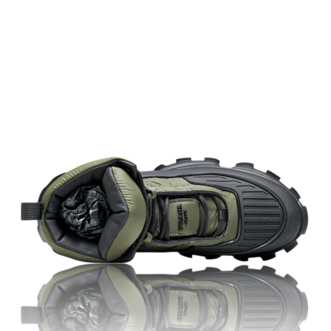 Prada Cloudbust Thunder High Tops 'Army Green'
