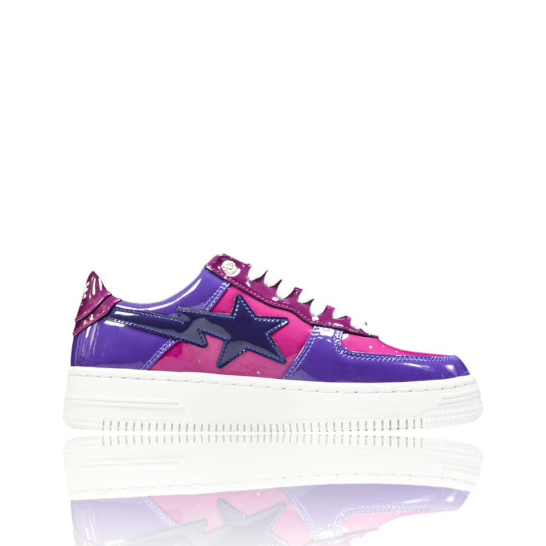 A Bathing Ape Bapesta Color Camo Combo 'Purple'