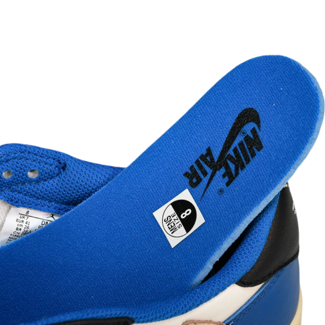 (CLEARANCE) Travis Scott x AJ1 Low OG Fragment ‘Military Blue’