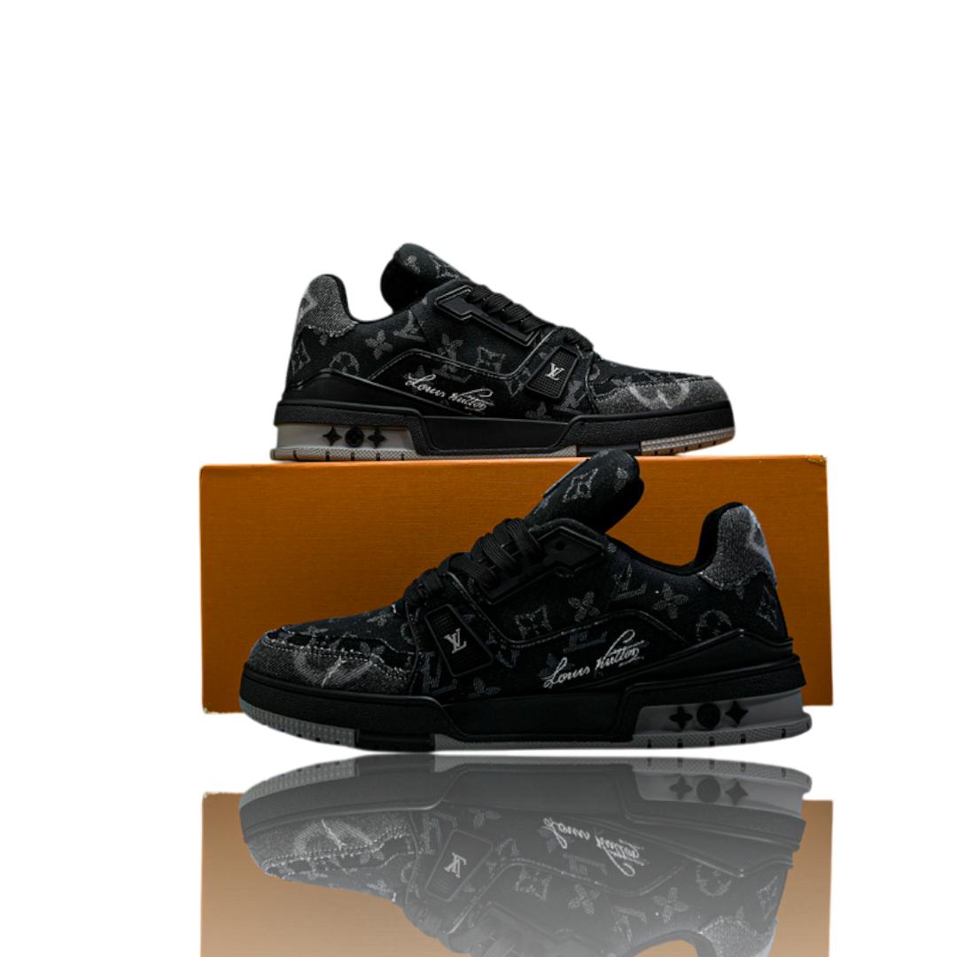 Louis Vuittоп Trainer Low 'Monogram Denim Black'