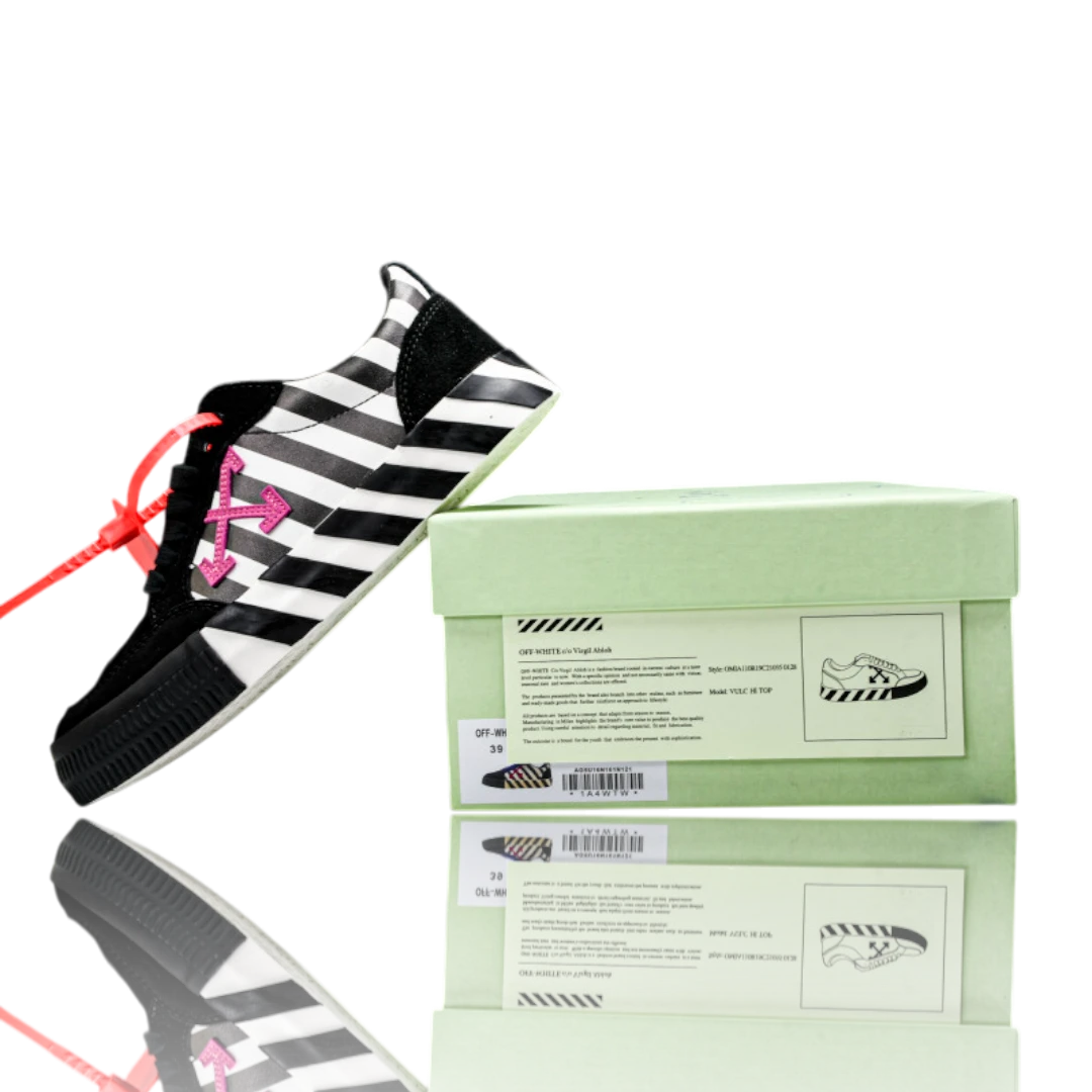 Off-White Vulc Low 'Stripe Violet SS20'