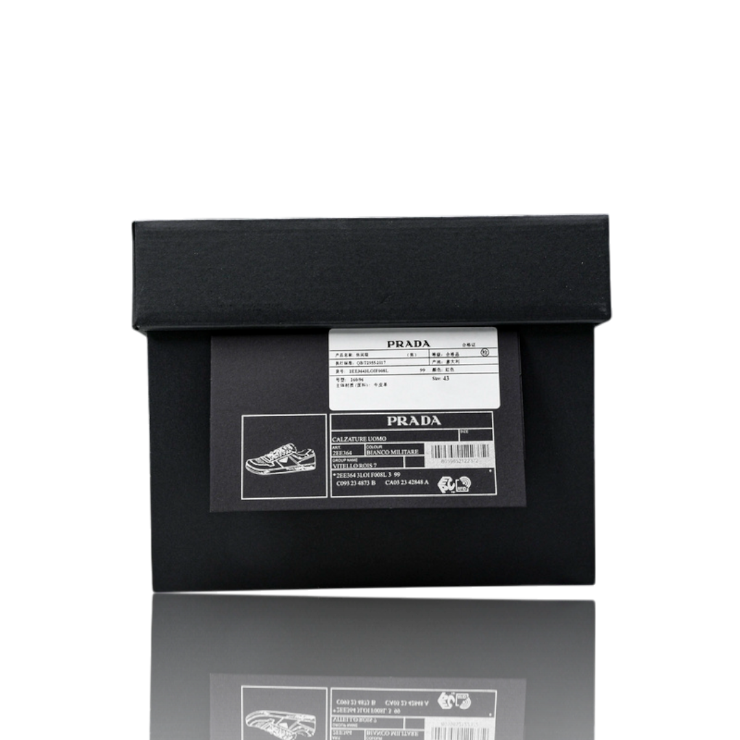 Prada Downtown Sneaker 'Black Red'