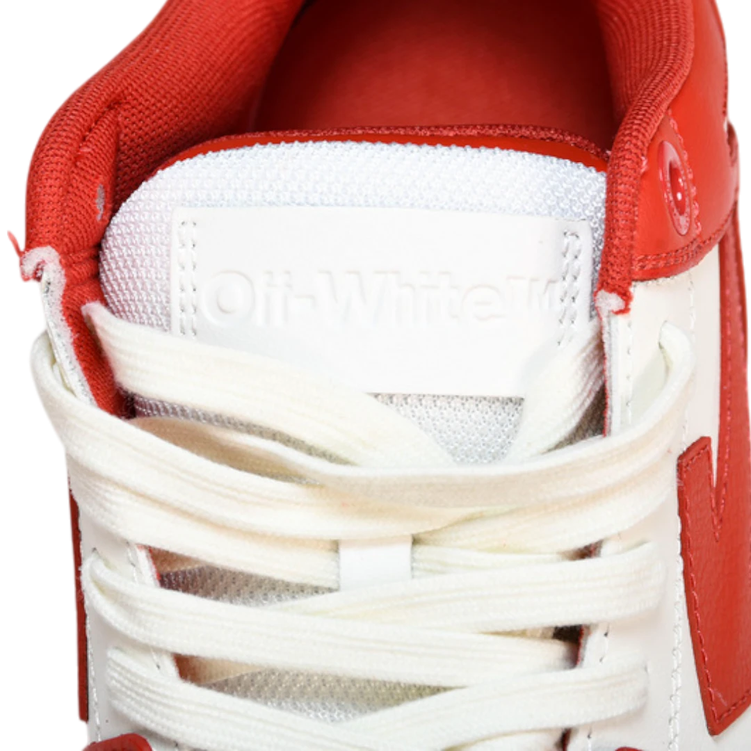Off-White Out Of Office Low Top 'White Red'