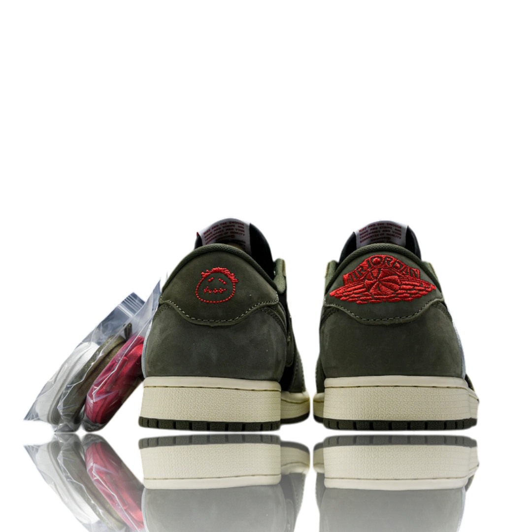 Travis Scott x AJ1 Low OG 'Black Olive'