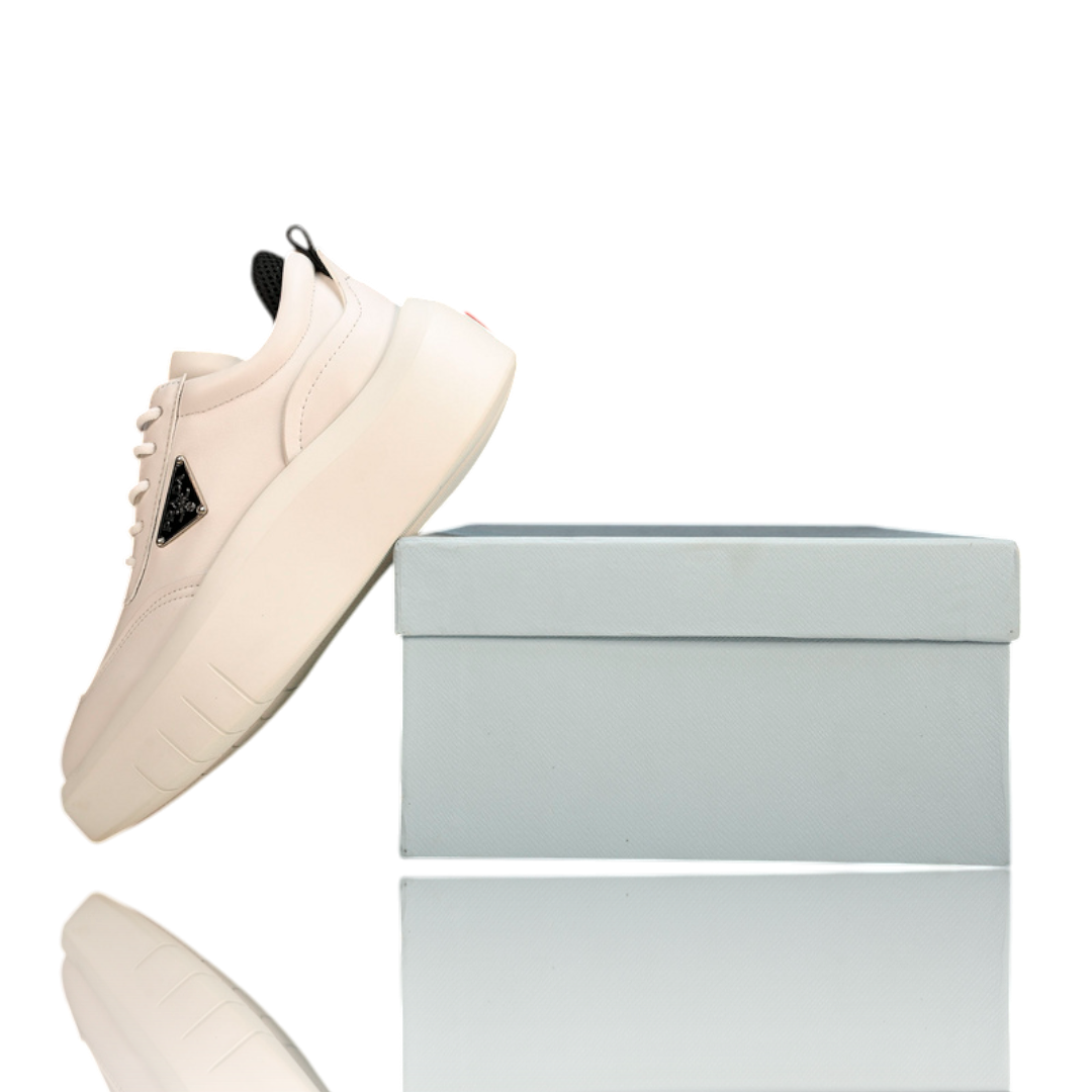 Prada Plateforms 'White