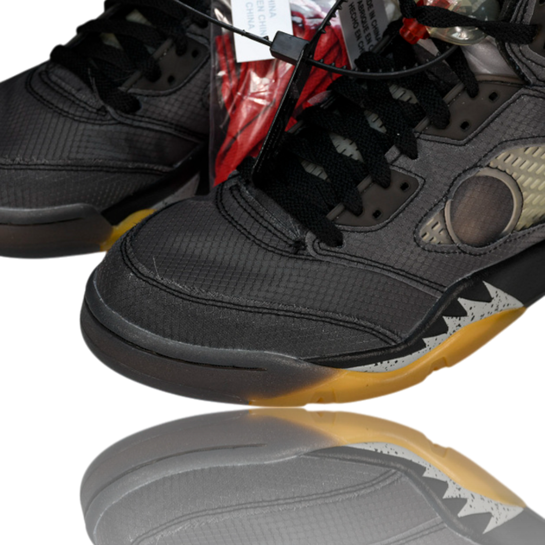 Off-White x AJ5 Retro 'Muslin'