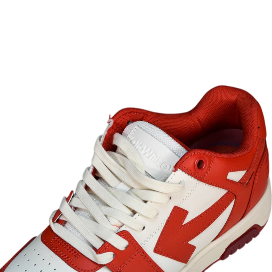 Off-White Out Of Office Low Top 'White Red'