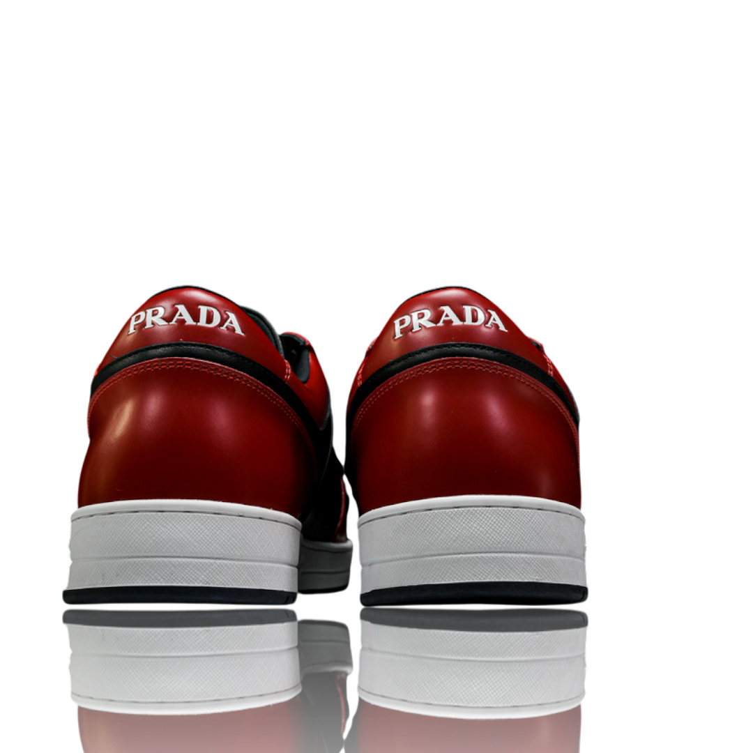 Prada Downtown Sneaker 'Black Red'