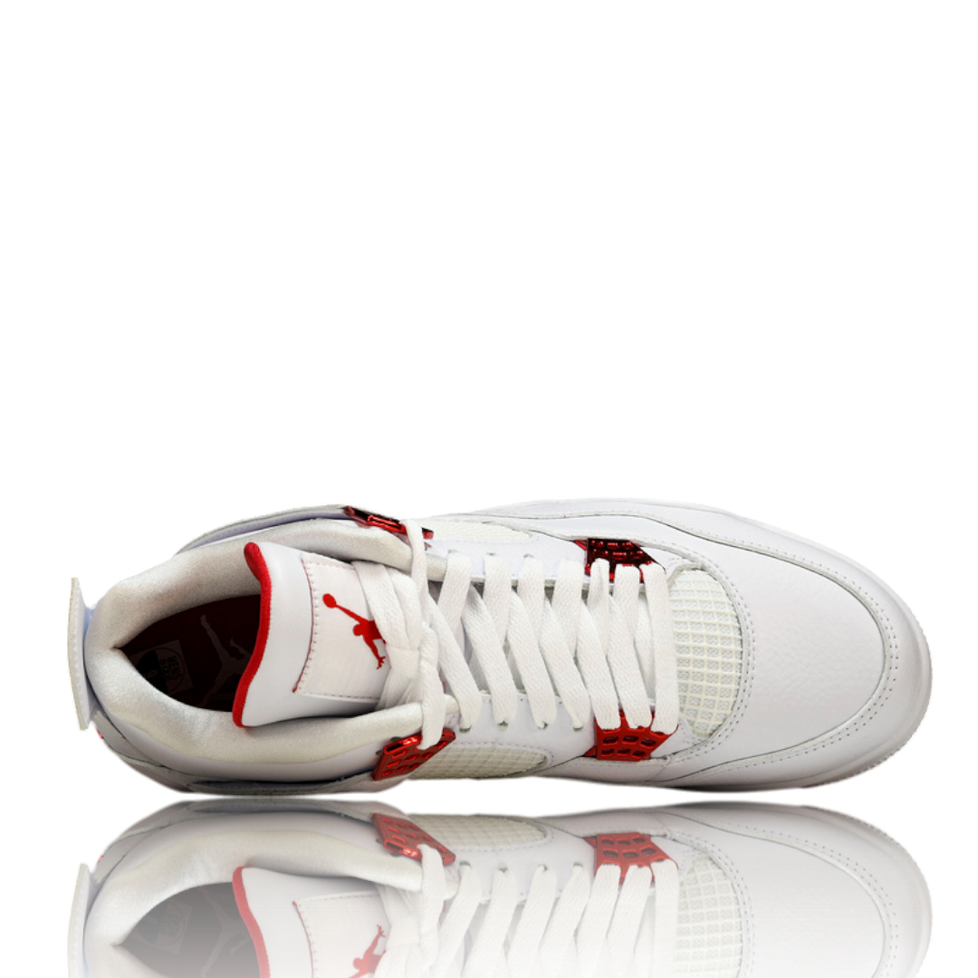 AJ4 Retro 'Metallic Red'