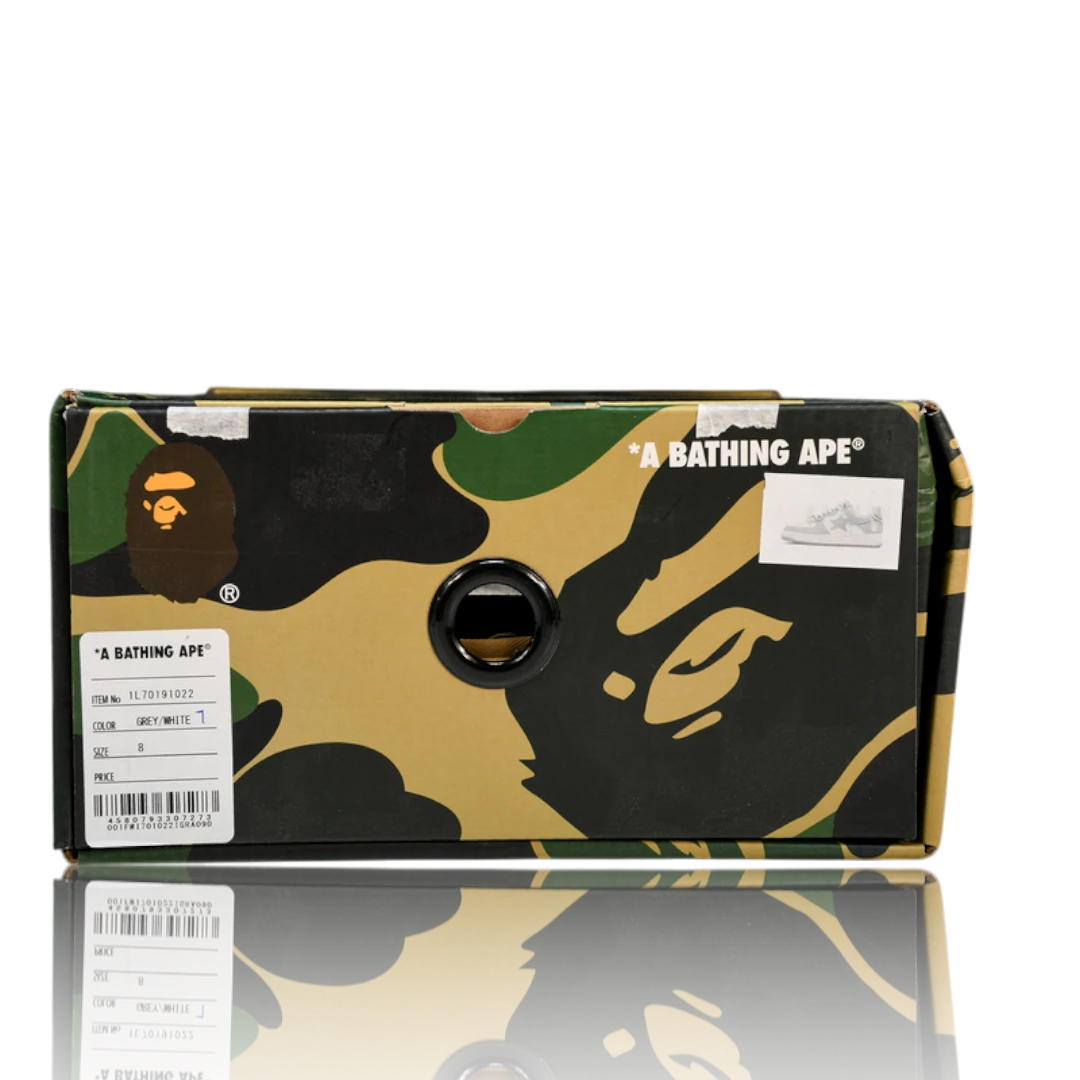 A Bathing Ape Bapesta 'Light Grey'