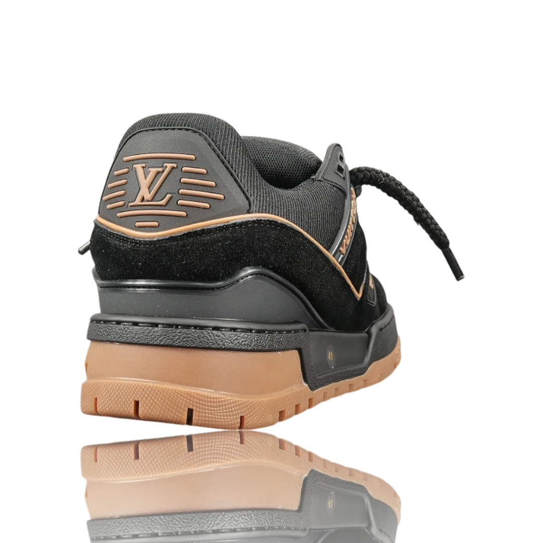 Louis Vuittоп Trainer Maxi 'Black Brown Suede'