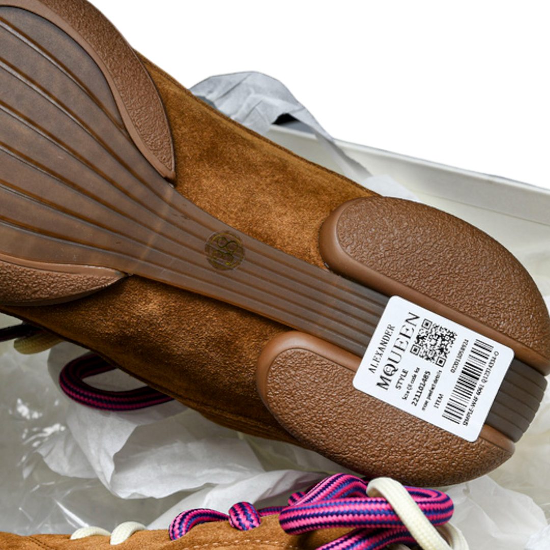 McQueen Trainers Flexion 'Brown'