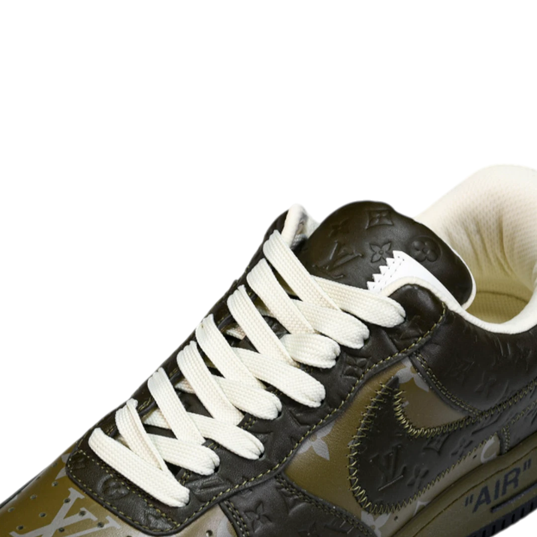 Louis Vuittоп x AF1 By Virgil Abloh 'Brown Grey'