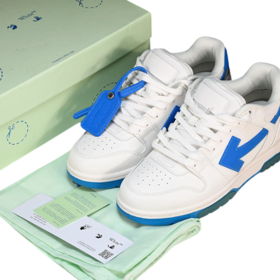 Off-White Out Of Office Low Top 'White Blue' (FW21)