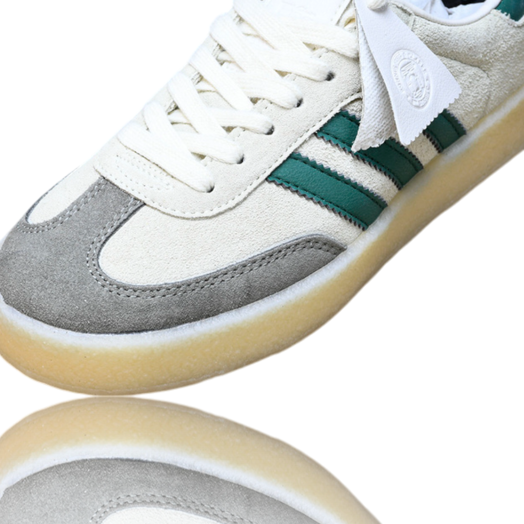 AD x Clarks '8th Street Samba' By Ronny Fieg 'White Green'