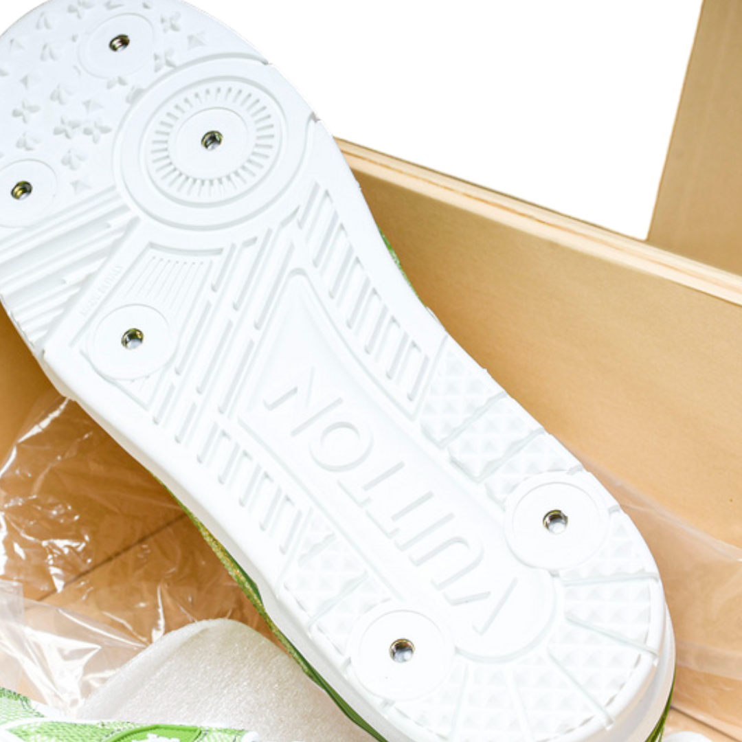 Louis Vuittоп Trainer Golf Shoes Low By Tyler, The Creator 'Green Damier'