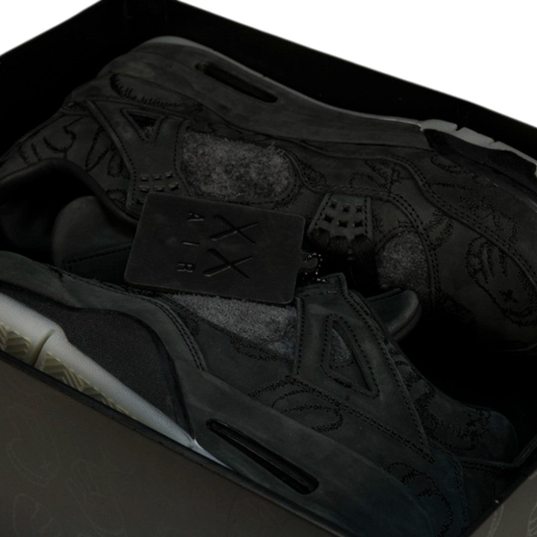KAWS x AJ4 Retro 'Black'