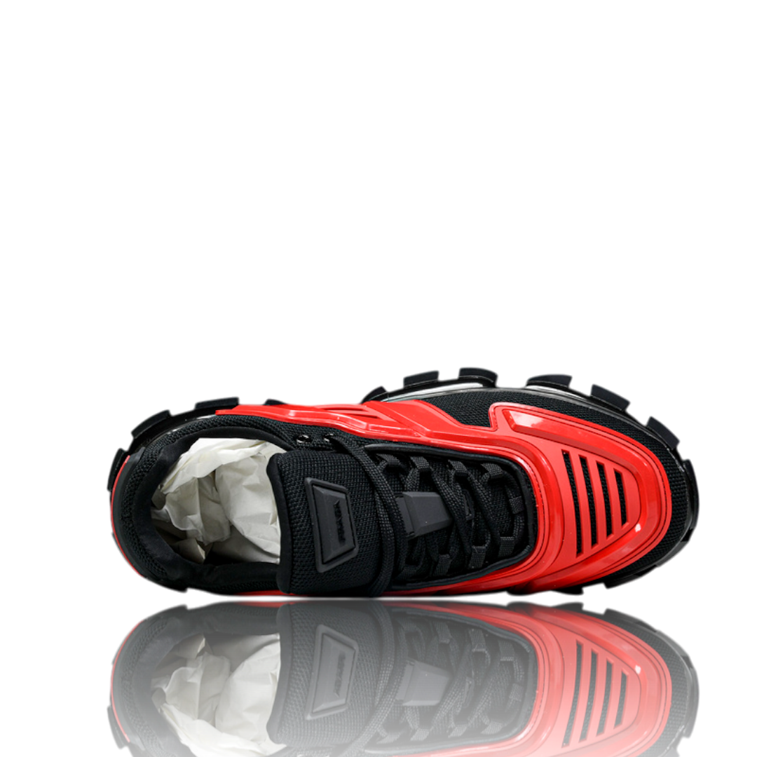 Prada Cloudbust Thunder Knit 'Red Black'