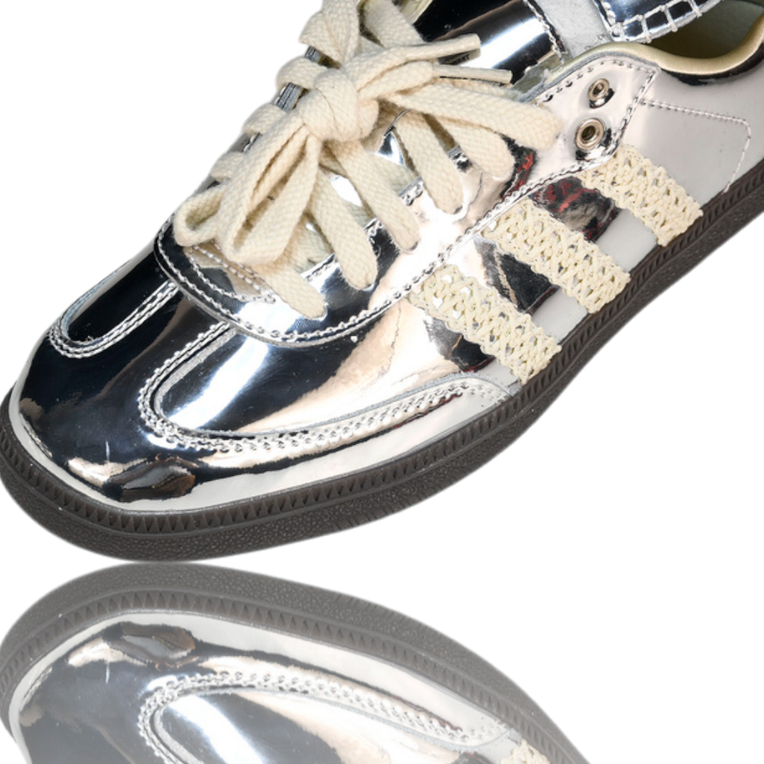 Samba x Wales Bonner 'Silver Metallic'
