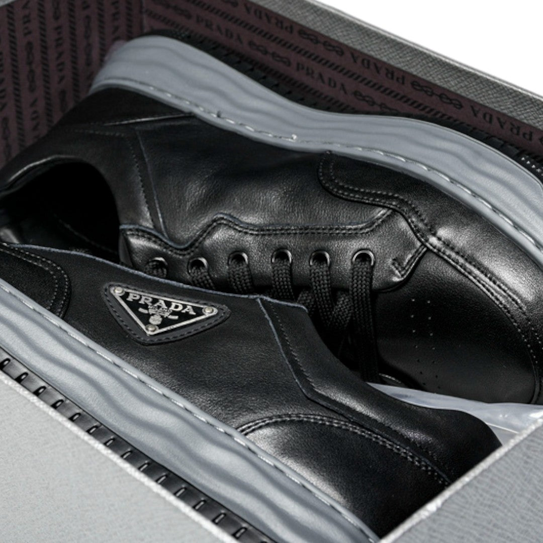 Prada Downtown Sneaker Wavy 'Black'