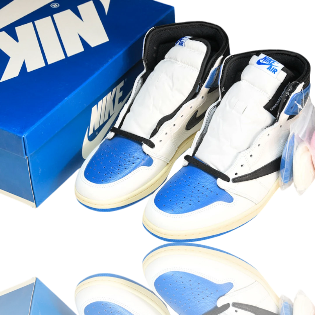 Travis Scott x AJ1 High x Fragment ‘Military Blue'