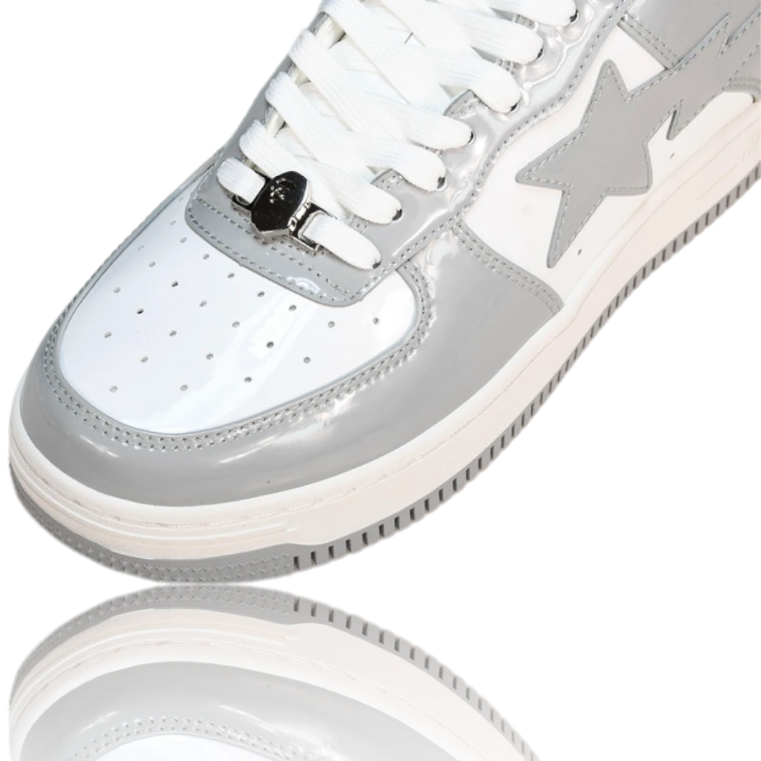 A Bathing Ape Bapesta 'Light Grey'