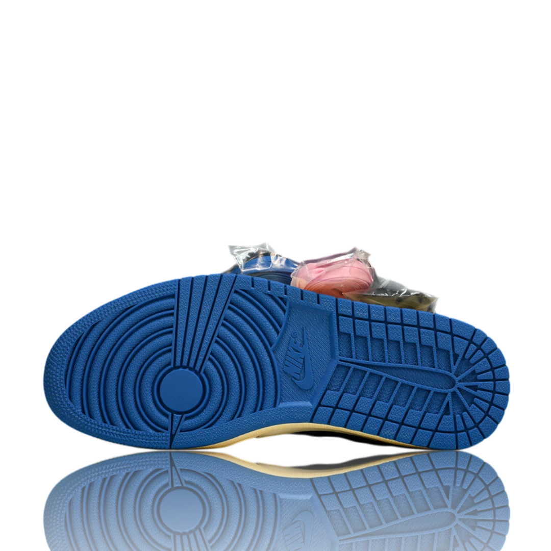 (CLEARANCE) Travis Scott x AJ1 Low OG Fragment ‘Military Blue’