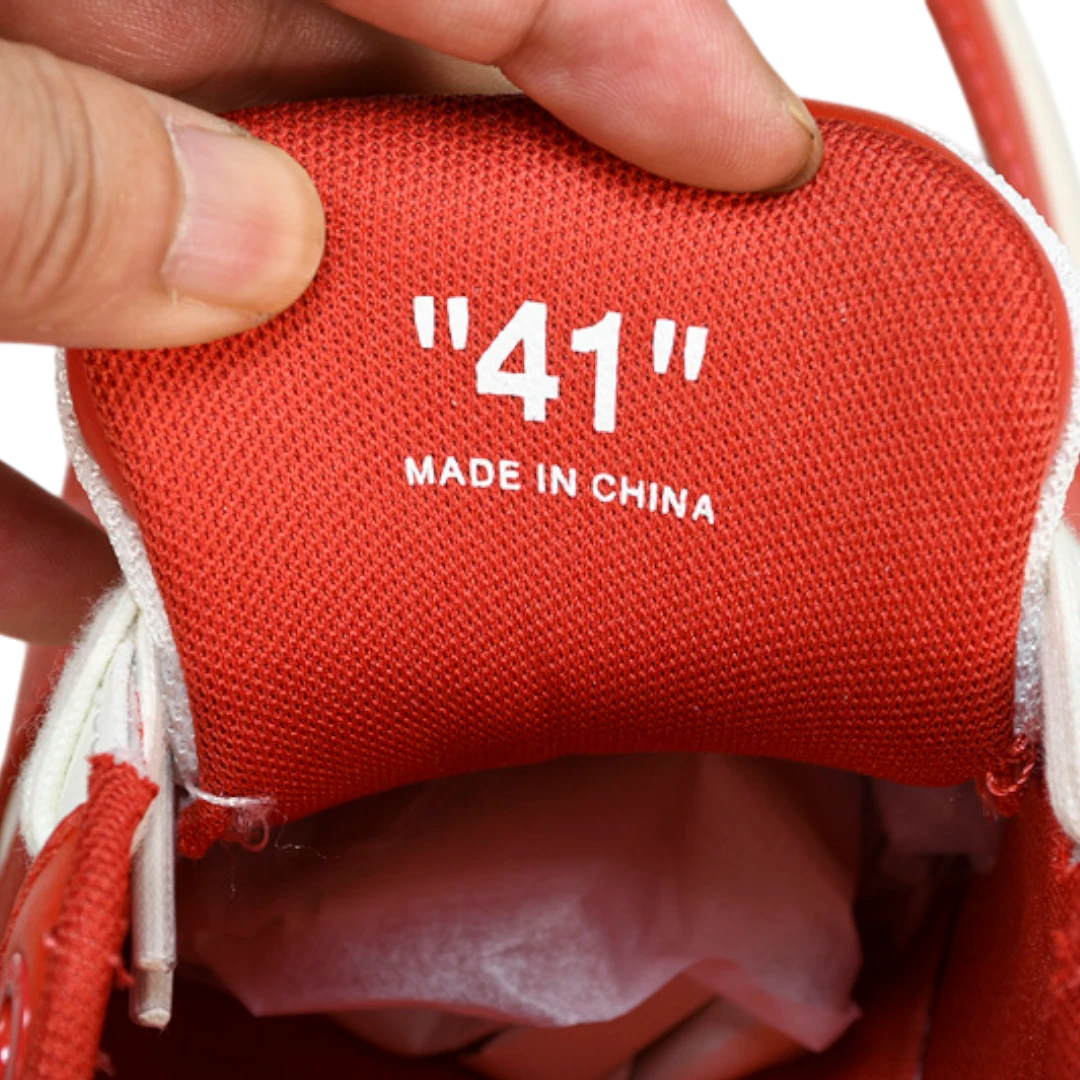 Off-White Out Of Office Low Top 'White Red'