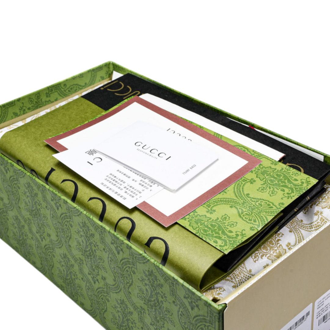 Guссi Ace Web Embossed Monogram 'Beige'