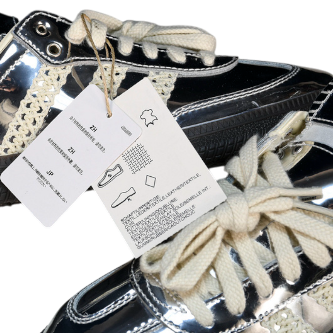 Samba x Wales Bonner 'Silver Metallic'