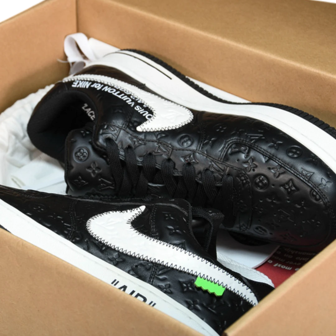 Louis Vuittоп x AF1 By Virgil Abloh 'White Black'