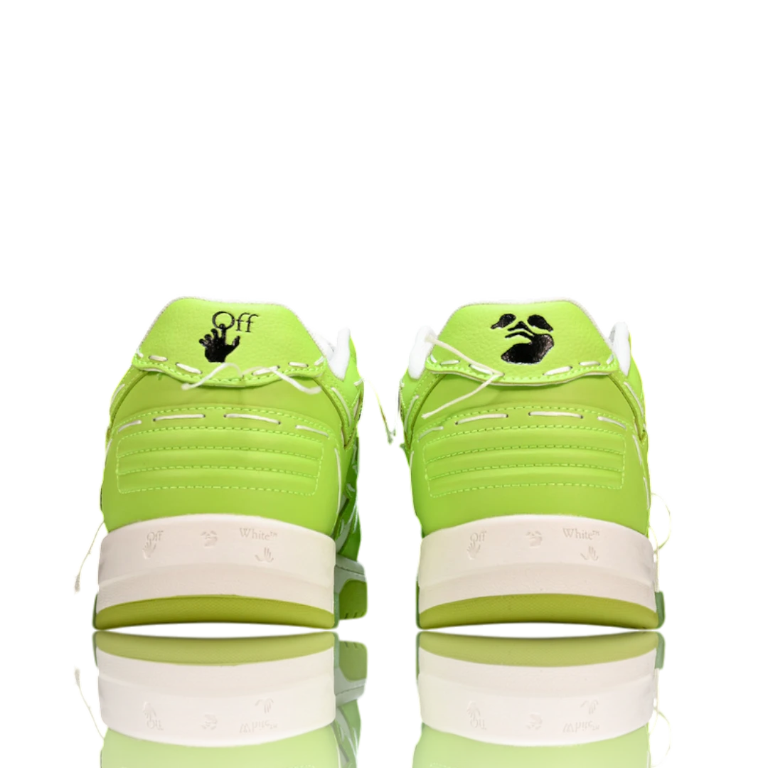 Off-White Out Of Office Low Top - Sartorial Stitch 'Green White'