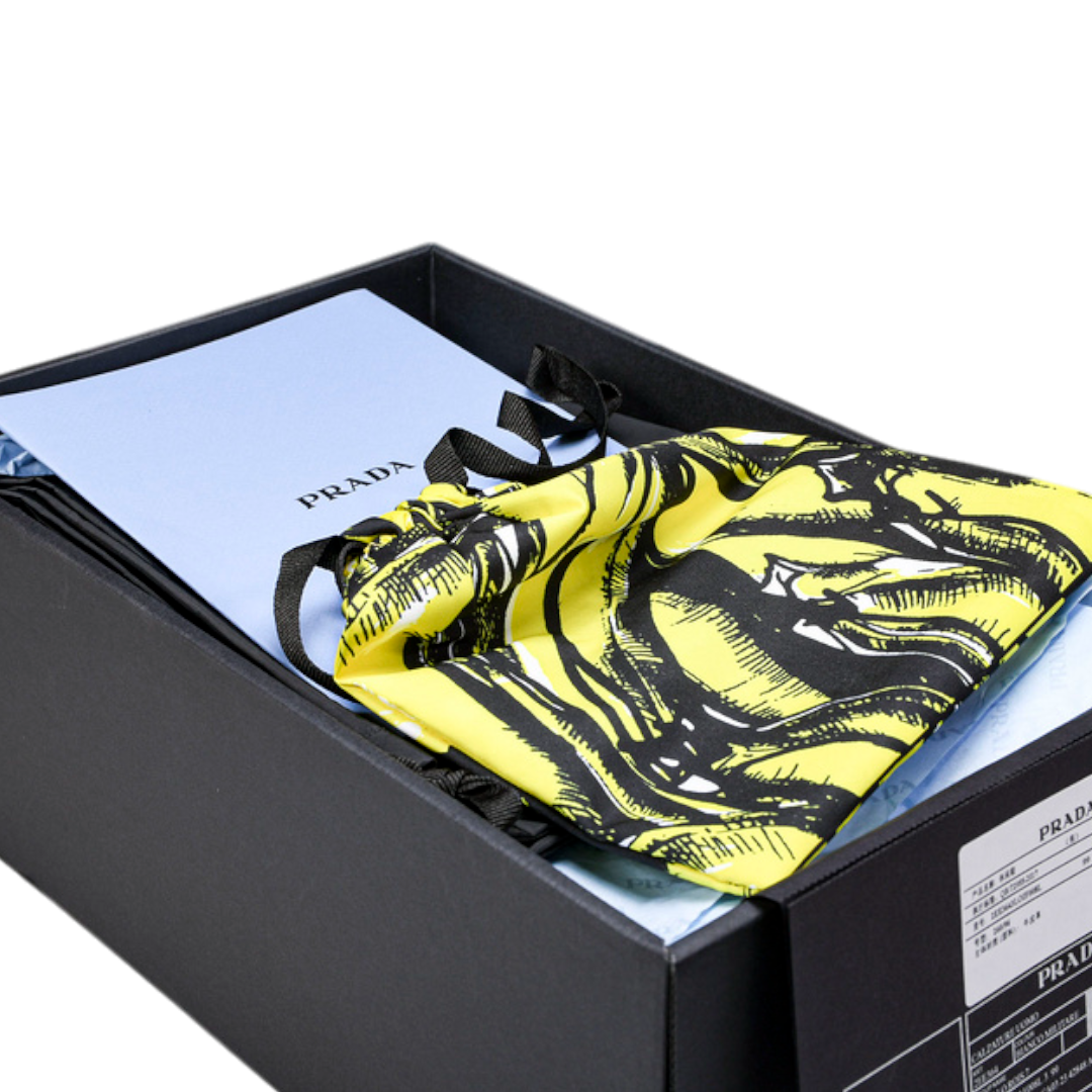 Prada Downtown Sneaker 'Black White'