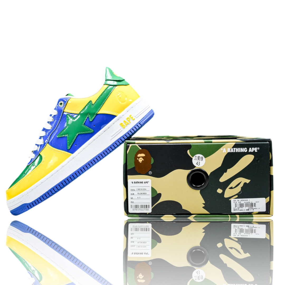 A Bathing Ape Bapesta 'Brazil'