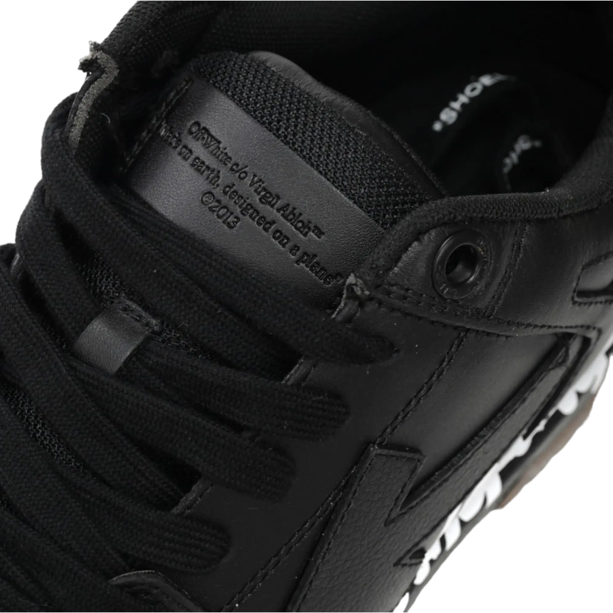 Off-White Out Of Office Low Top 'For Walking' Black White