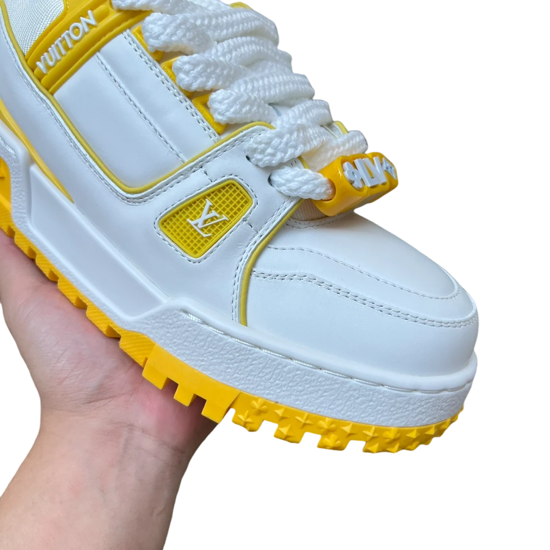 Louis Vuittоп Trainer Maxi 'White Yellow'