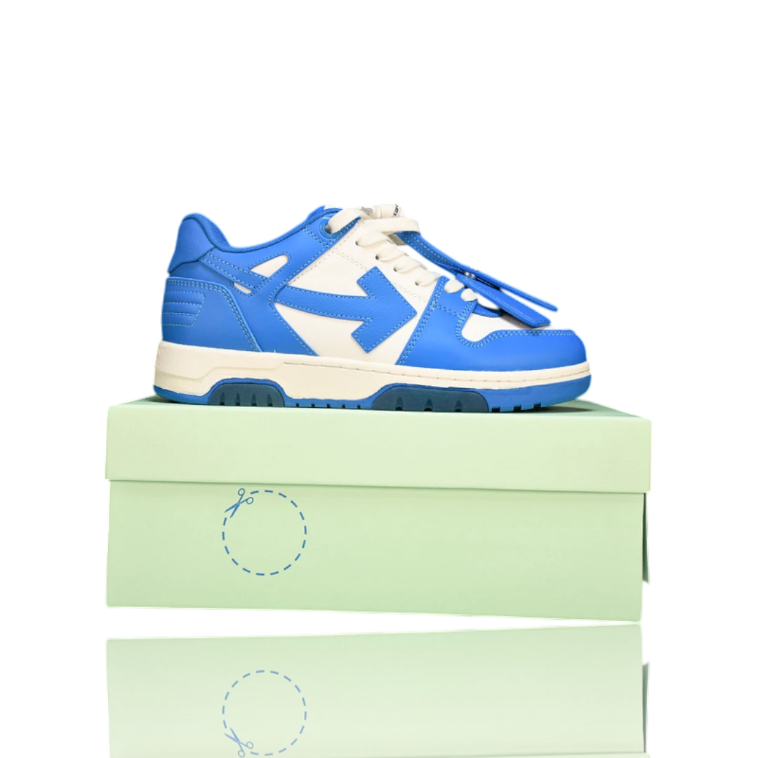 Off-White Out Of Office Low Top 'White Blue'