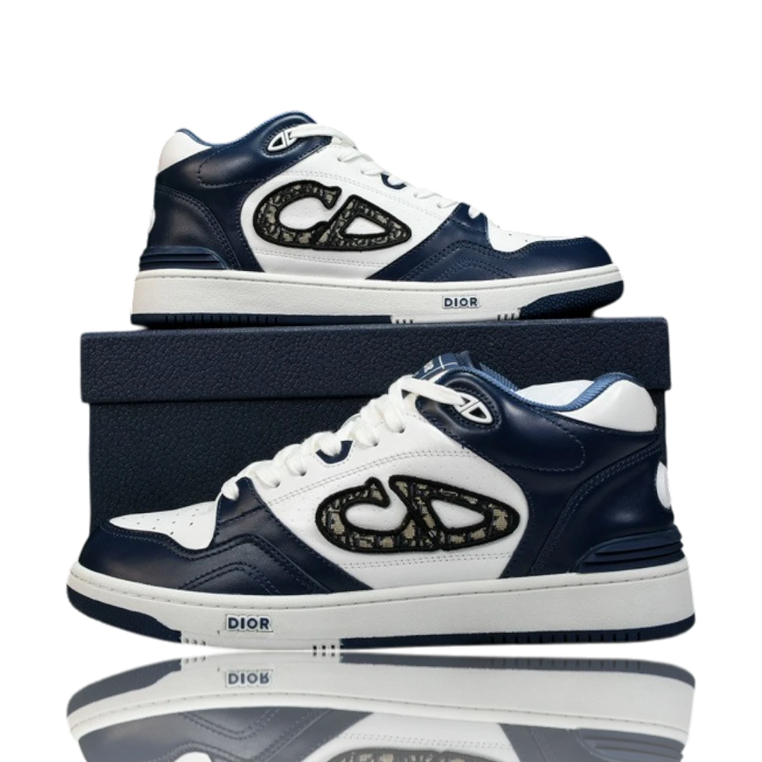 Dlor B57 Mid 'Oblique Navy Blue'