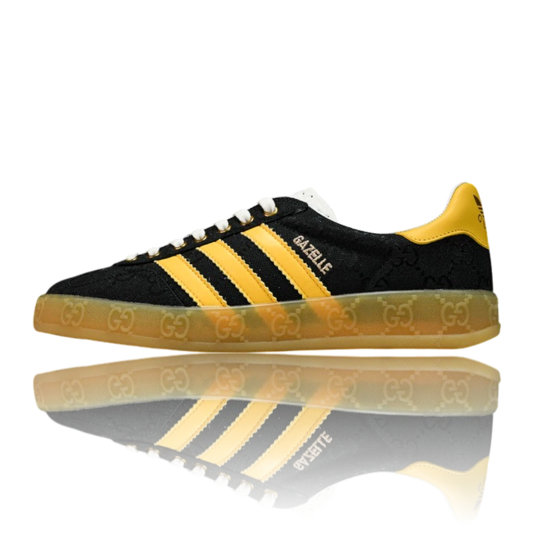 Guссi x Gazelle 'Black GG Monogram'