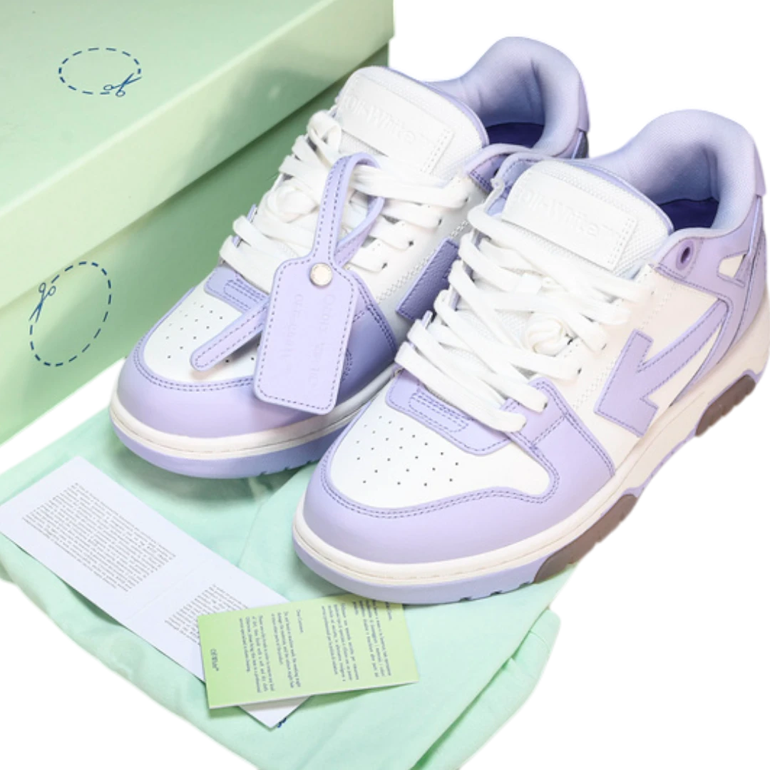 Off-White Out Of Office Low Top 'White Lilac'