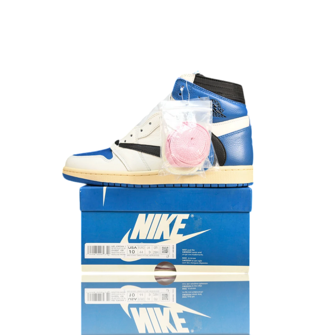 Travis Scott x AJ1 High x Fragment ‘Military Blue'