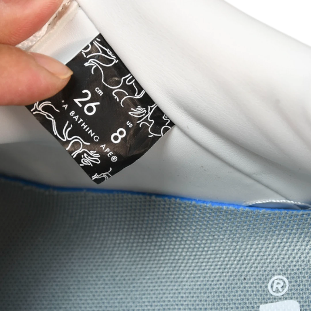 A Bathing Ape Bapesta 'Light Grey'