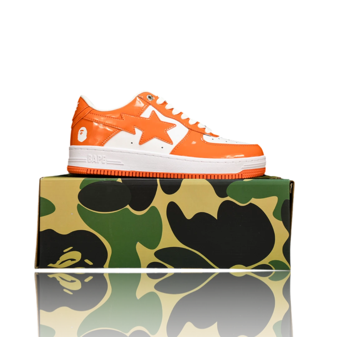 A Bathing Ape Bapesta 'Orange'